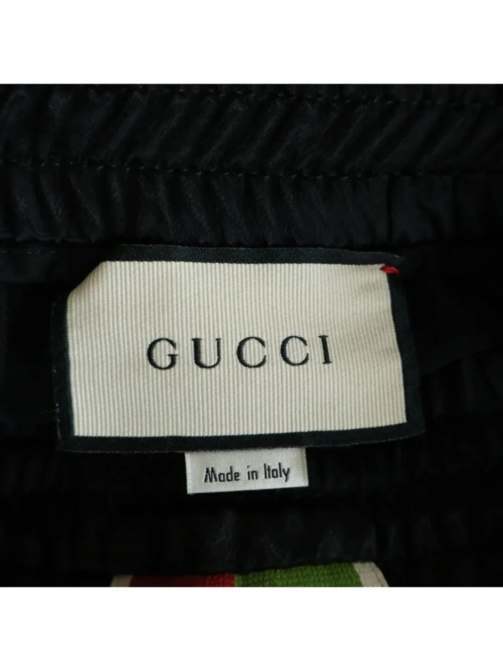 Gucci Taped Logo Shorts Black 48